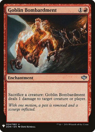 Goblin Bombardment (Modern Horizons 2)